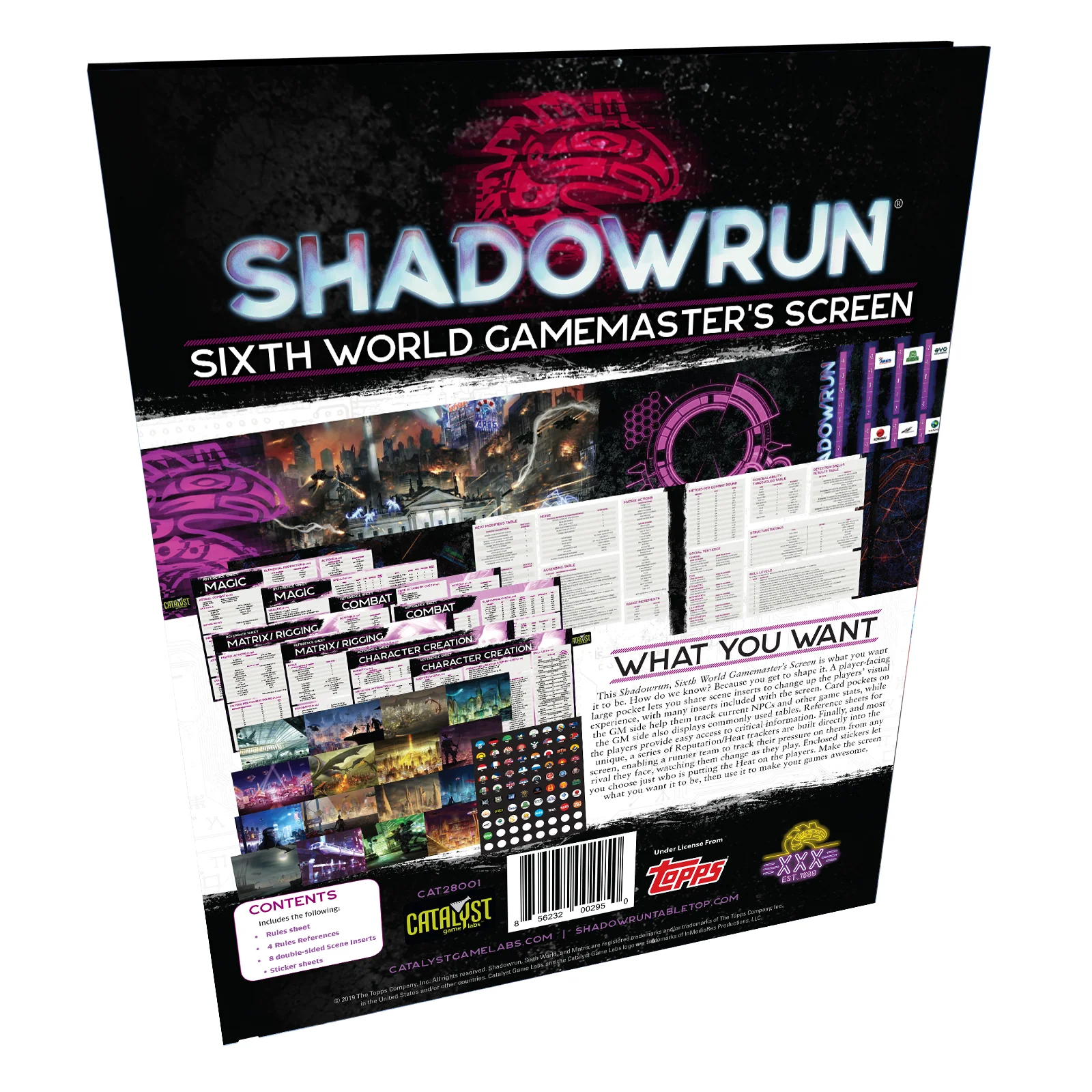Shadowrun: Sixth World: Gamemaster's Screen - Image 3