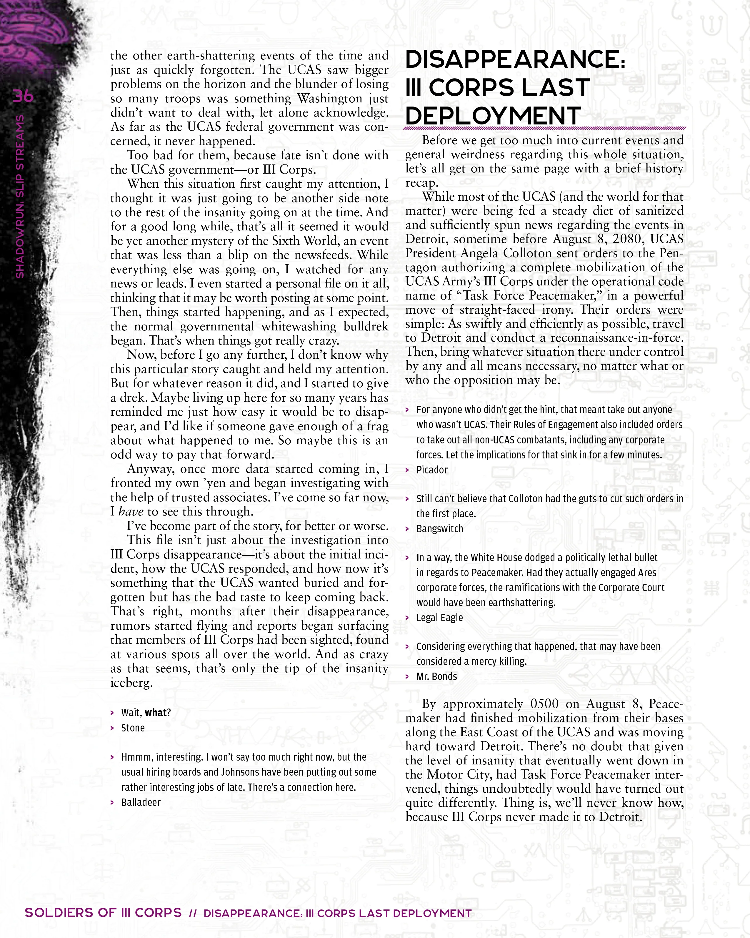 Shadowrun: Slip Streams (Plot Sourcebook) - Image 3